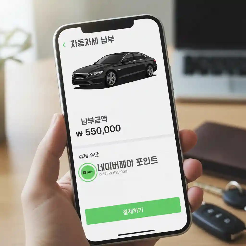 2026년 자동차세 연납 "네이버페이로 간편하게 납부하는 방법"